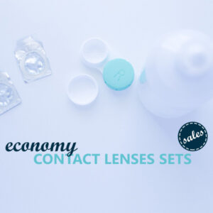 economy contact lenses banner
